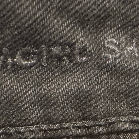 American Eagle Outfitters TomBoy Distressed Jean Shorts - black - Picture 6 of 6
